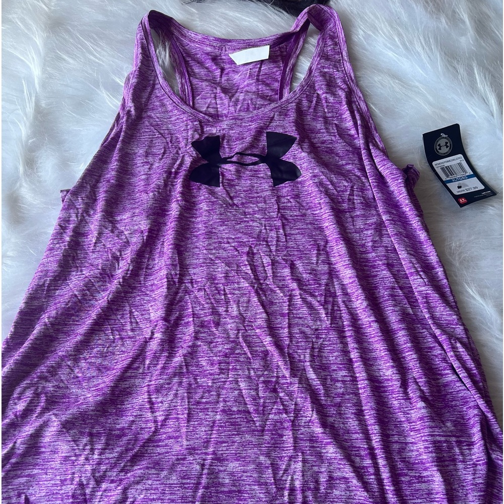 Woman’s Under Armour Racerback tank Sz XL NWT